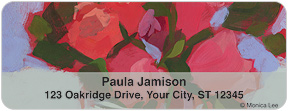 Artistic Blooms Address Labels