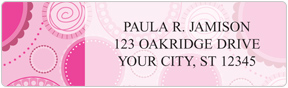 Circle Chic Address Labels