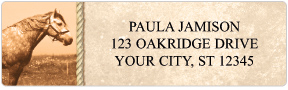 Horse Country Address Labels