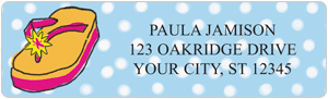 Fun In The Sun Address Labels