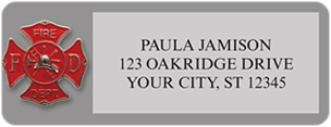 Support Our Firefighters Address Labels