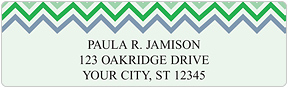 Chevron Address Labels