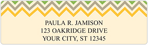 Chevron Address Labels