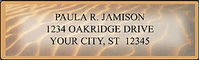 Natural Treasures Address Labels