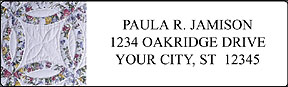 Quilts Address Labels