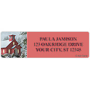 Country Churches Address Labels