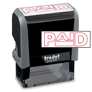 PAID Stock Title Stamp