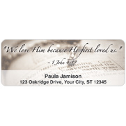 Bible Reflections Address Labels